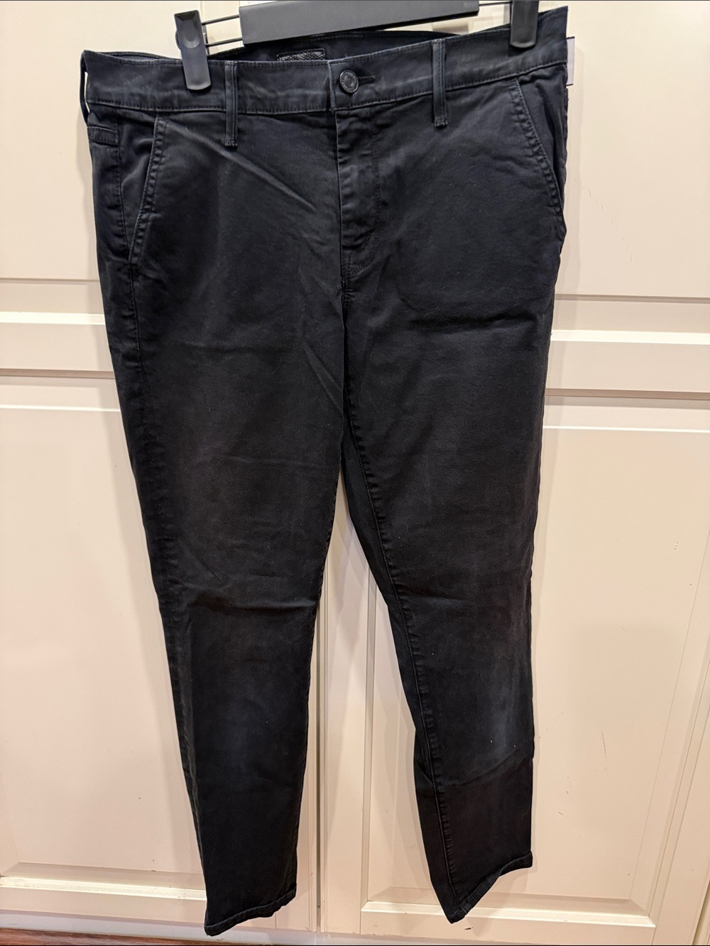 Mother Looker Prep Touch and Go Black Pants